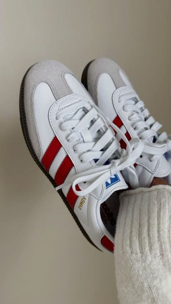 Adidas Samba OG Branco/Vermelho