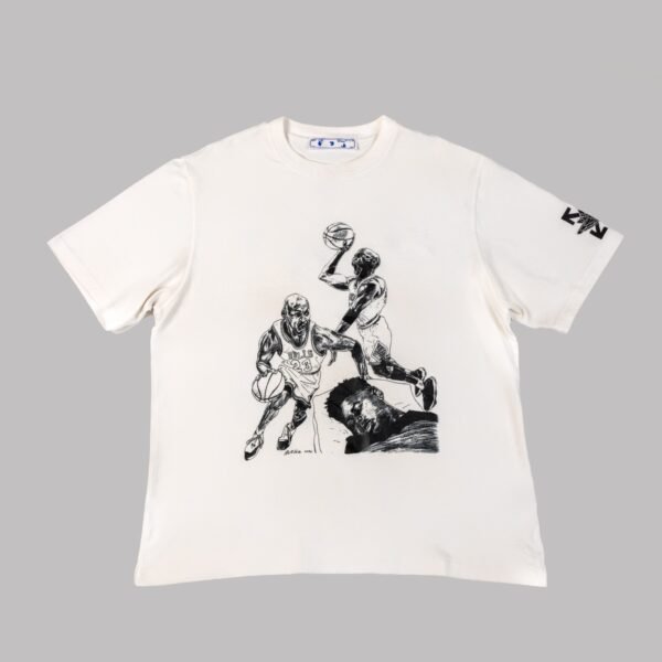 T-Shirt Off White Jordan